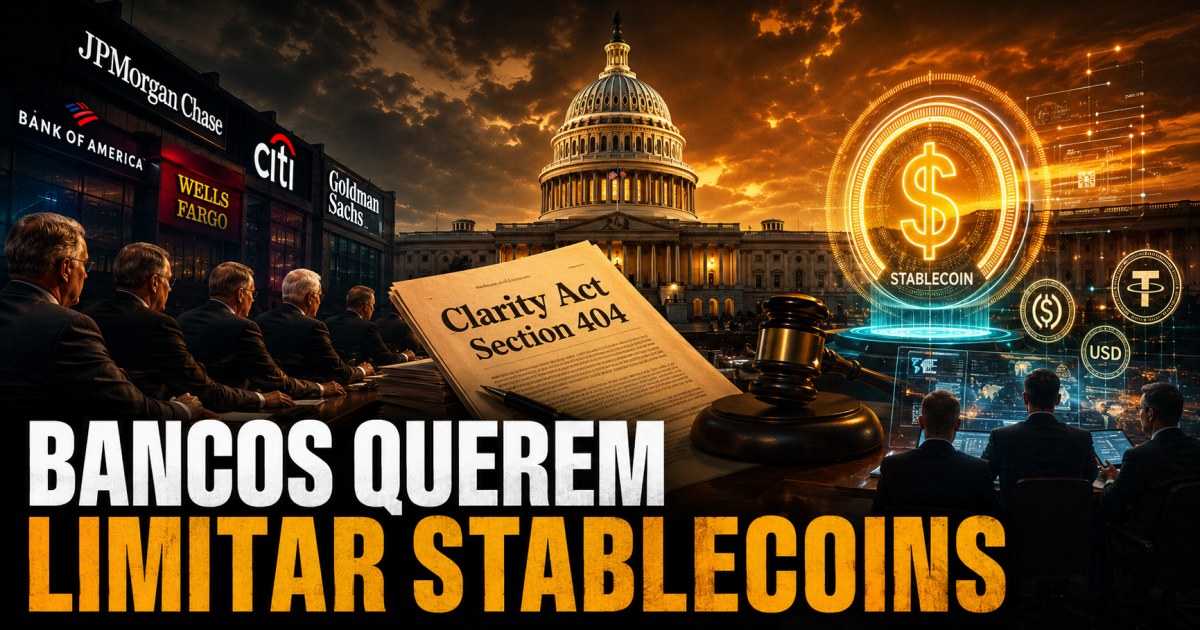 Bancos dos EUA pressionam Senado para endurecer regras sobre rendimento de stablecoins