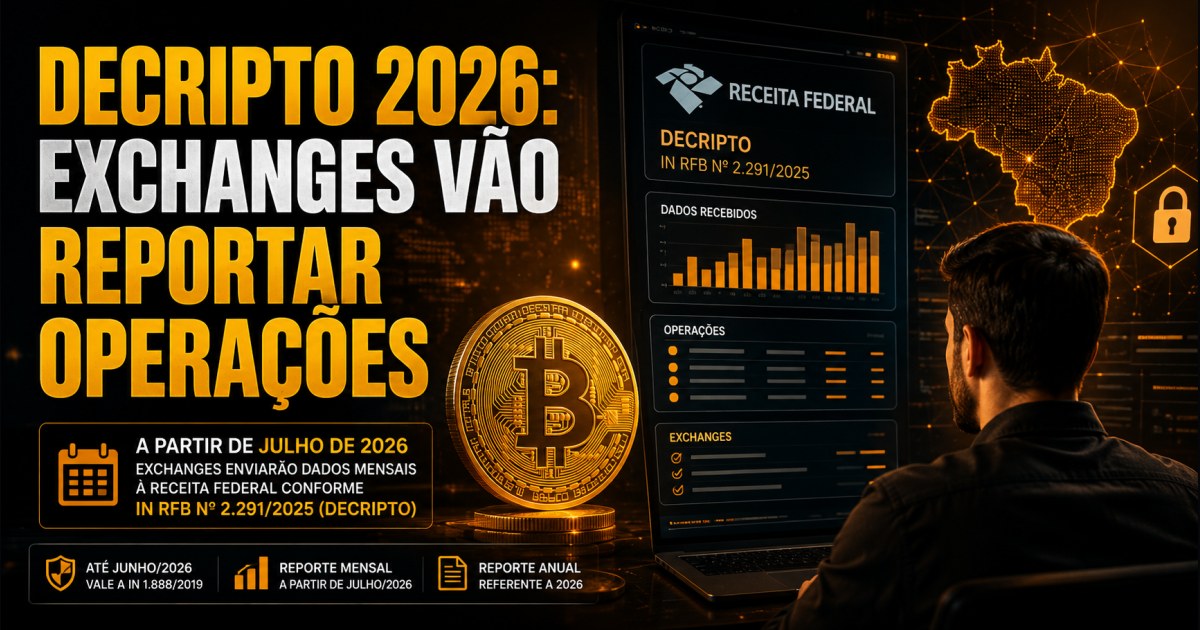 Binance passará a reportar operações de brasileiros a partir de julho de 2026