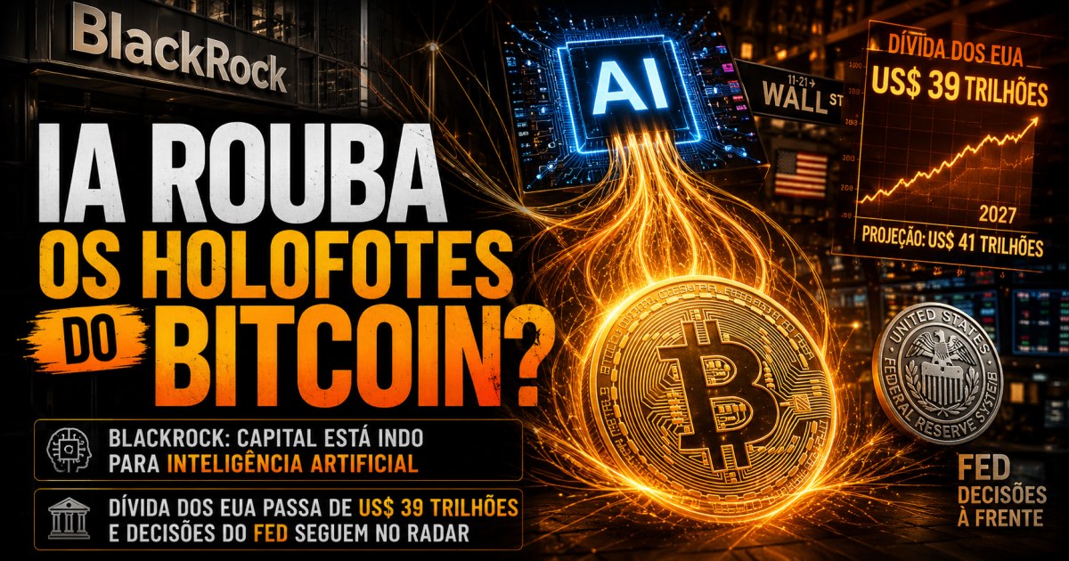 BlackRock vê capital migrando para IA e aponta impacto sobre Bitcoin e outros ativos