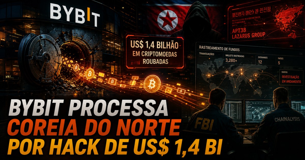 Bybit processa Coreia do Norte após hack de US$ 1,4 bilhão e tenta recuperar fundos roubados