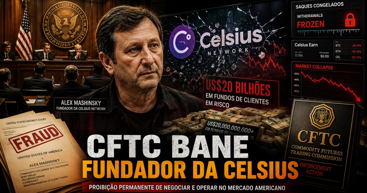 Celsius: CFTC bane Alex Mashinsky de operar após fraude bilionária