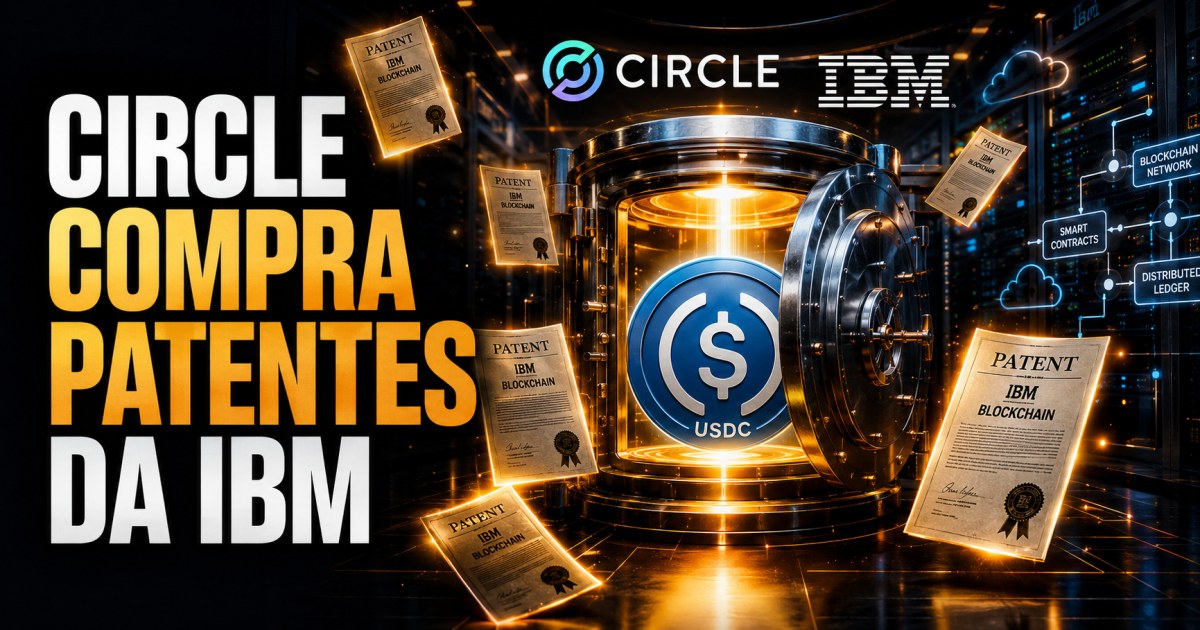 Circle compra portfólio blockchain da IBM e se torna líder em patentes nos EUA