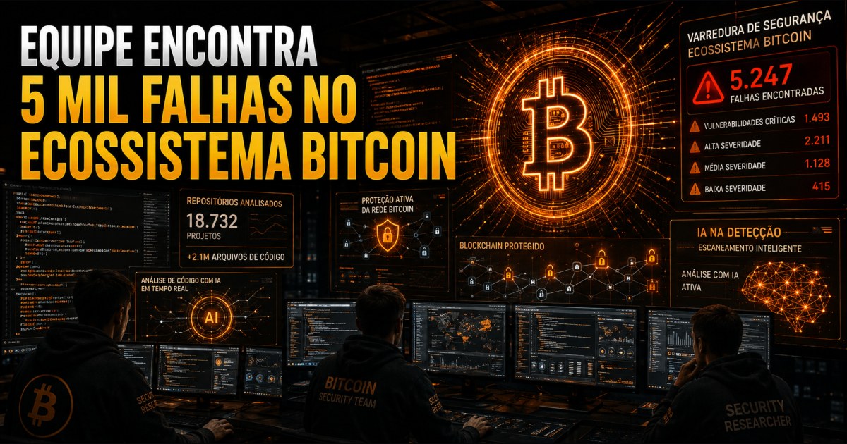 Equipe de segurança encontra quase 5 mil falhas em projetos do Bitcoin após ataque à Coldcard