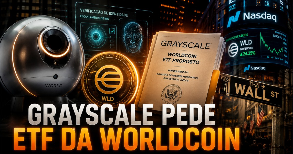 Grayscale pede ETF de Worldcoin e WLD sobe 8% com expectativa do mercado