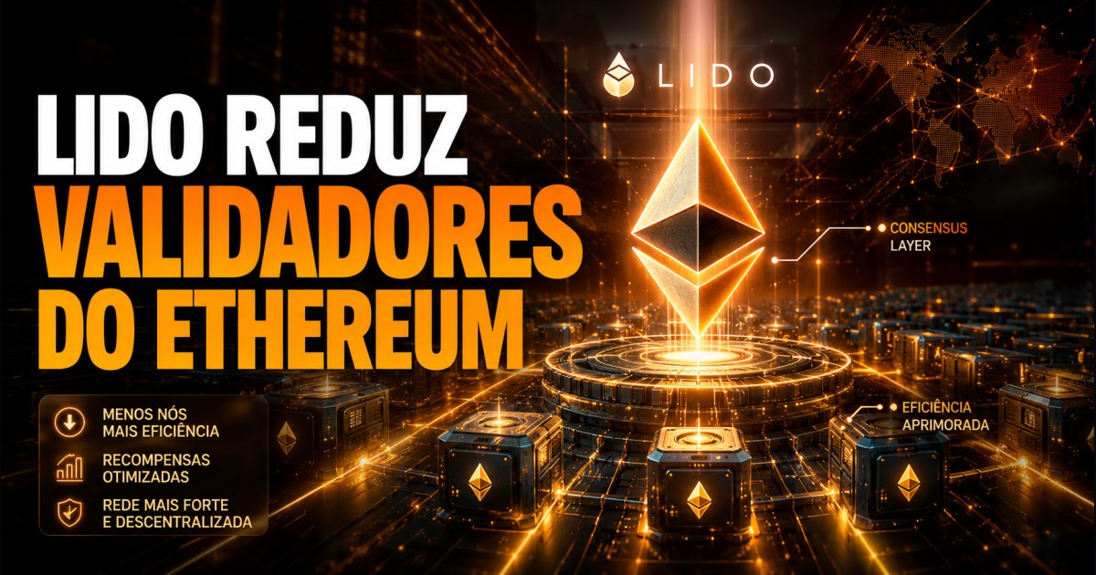 Lido lança atualização que pode reduzir validadores do Ethereum em um terço