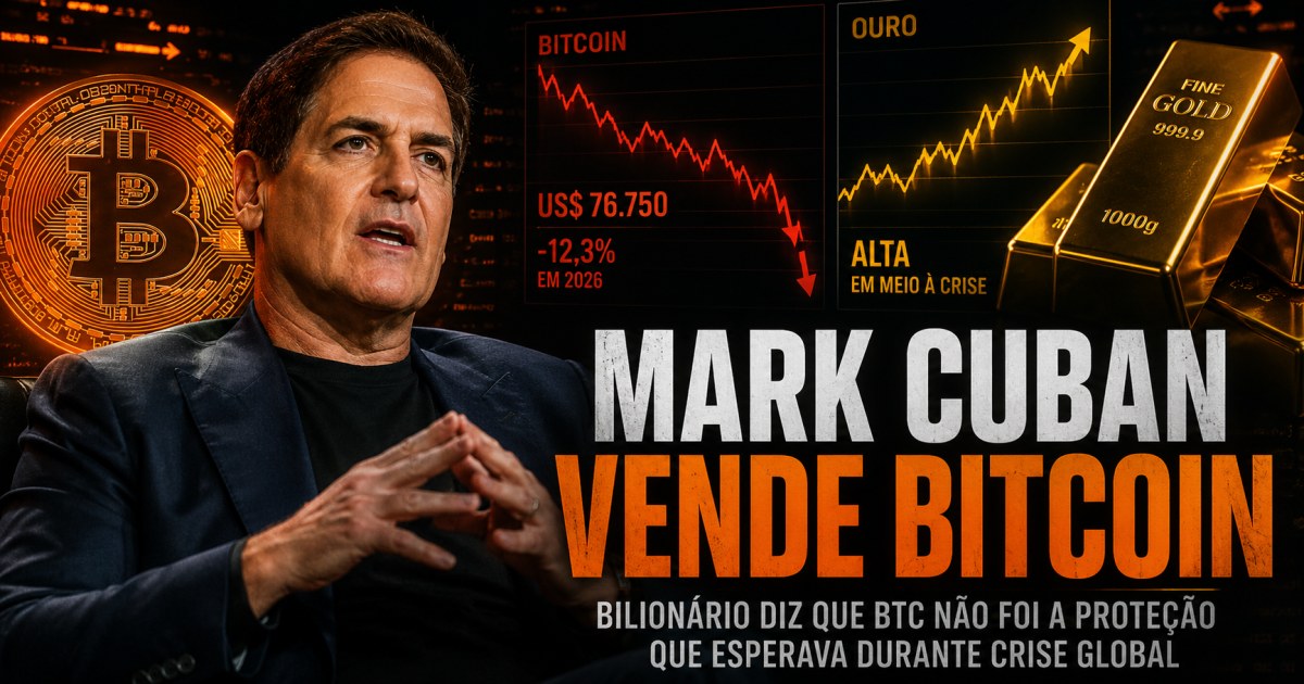 Mark Cuban vende quase todos os bitcoins após queda do BTC frustrar tese de proteção