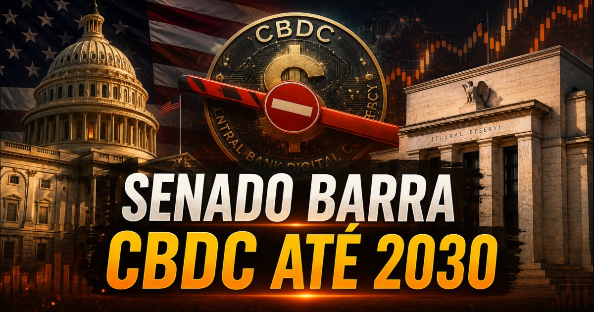 Senado dos EUA aprova projeto que bloqueia CBDC até 2030 em pacote habitacional