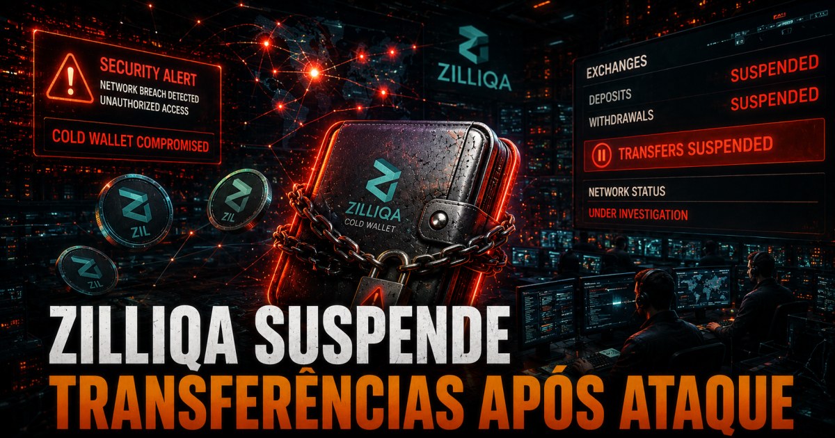Zilliqa suspende transferências de ZIL após suspeita de ataque a carteira fria de parceiro
